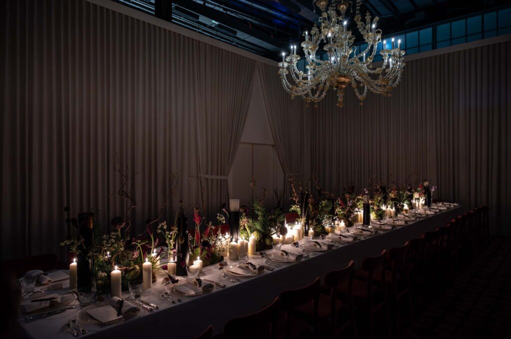 Dinner Event Set Up